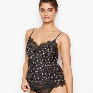 VS M Lightweight Silky Lace Cami
